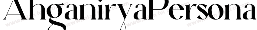 AhganiryaPersonalUse Yznaj字体转换